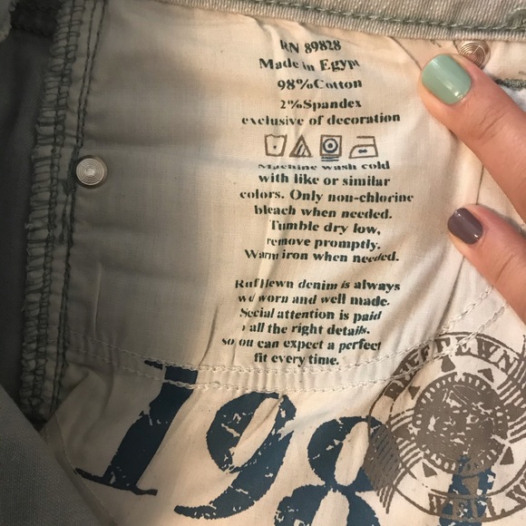 Pale blue Ruff Hewn Jeans - Picture 4 of 9